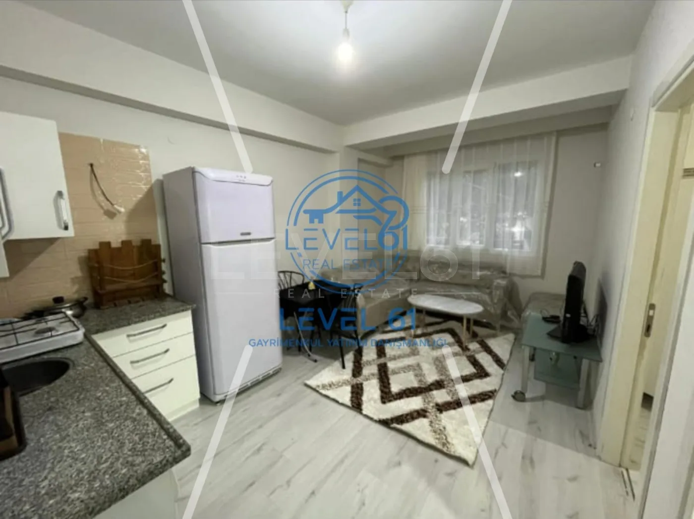 Level61'den Aydın Nazilli Satılık 1+1 Eşyalı Yeni Binada Daire