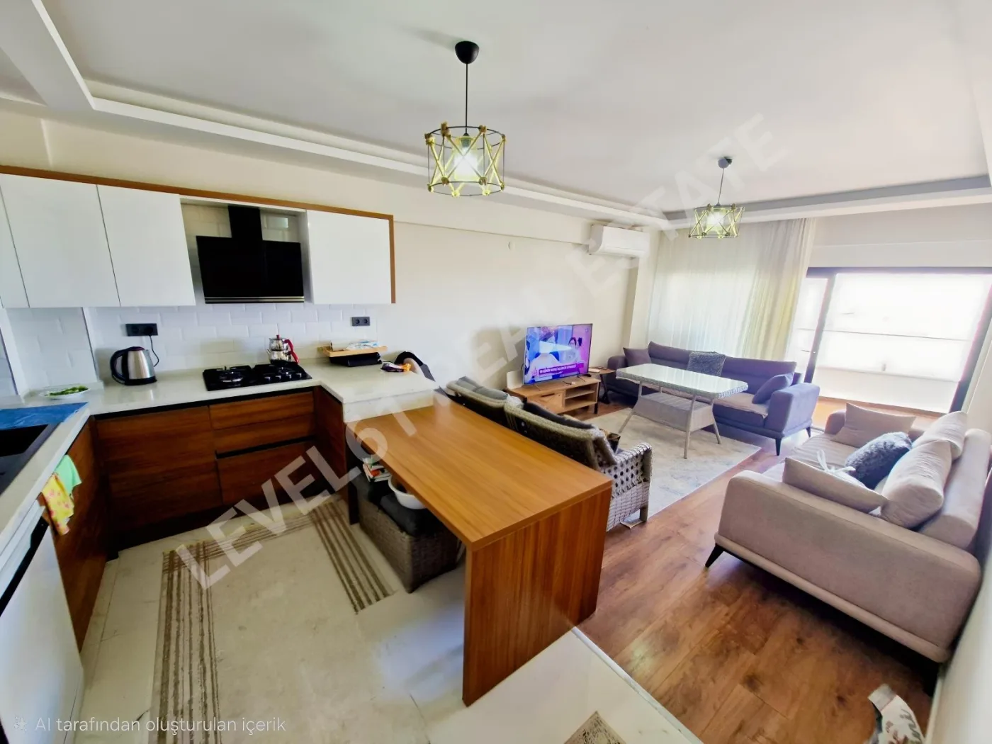 Level61 Yetkili Değirmendere Deniz Manzaralı Satılık 2+1 Daire