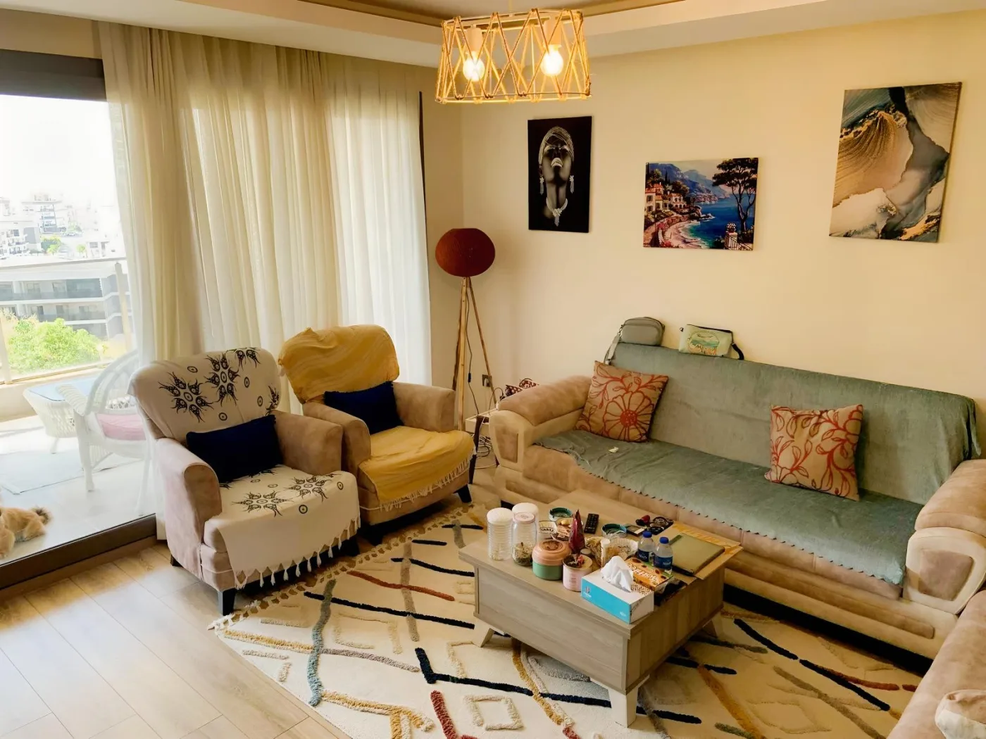 KUŞADASI'nda DENİZ MANZARALI 2+1 SATILIK DAİRE